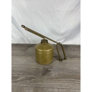 Vintage Oil Dispenser Can Squeeze Handle